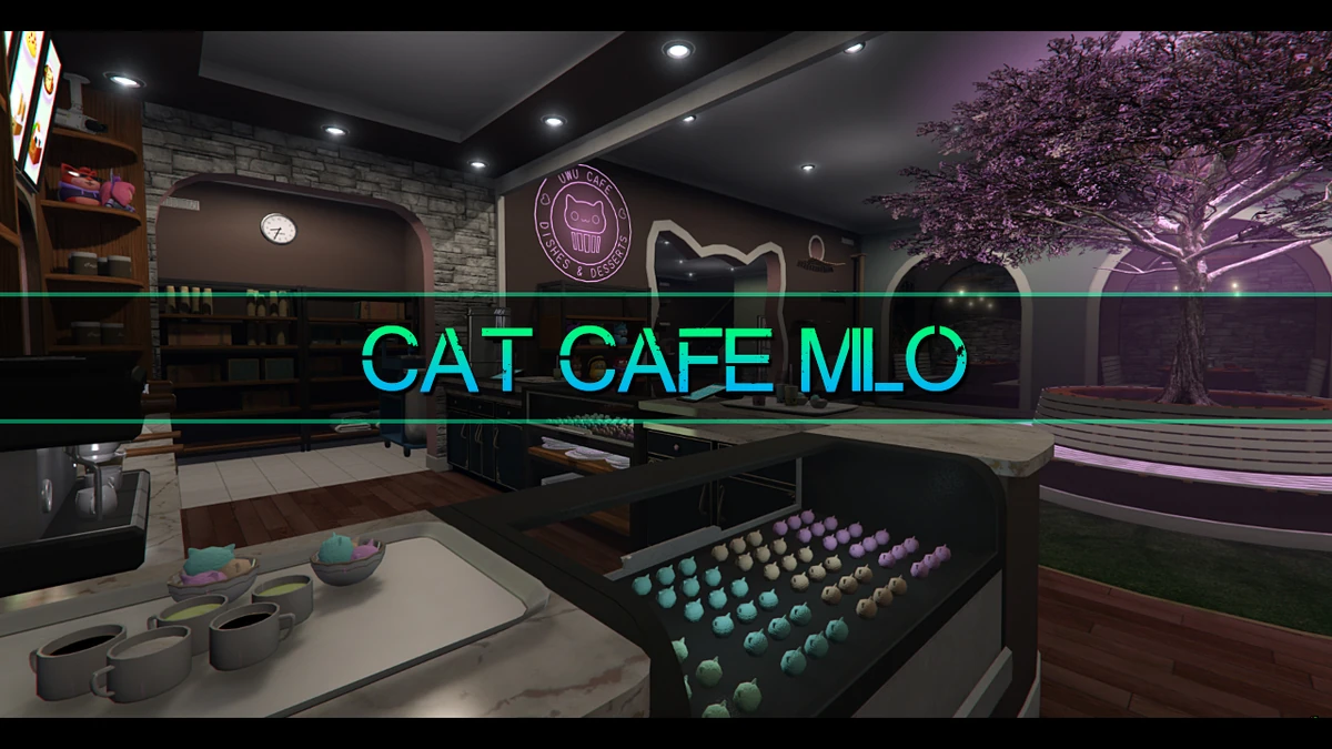Cat Cafe MLO – Fully Open Source | FiveM Store Product Description